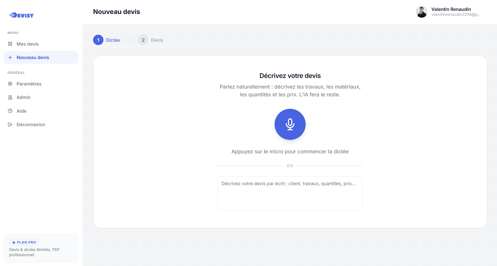 Application Devisy