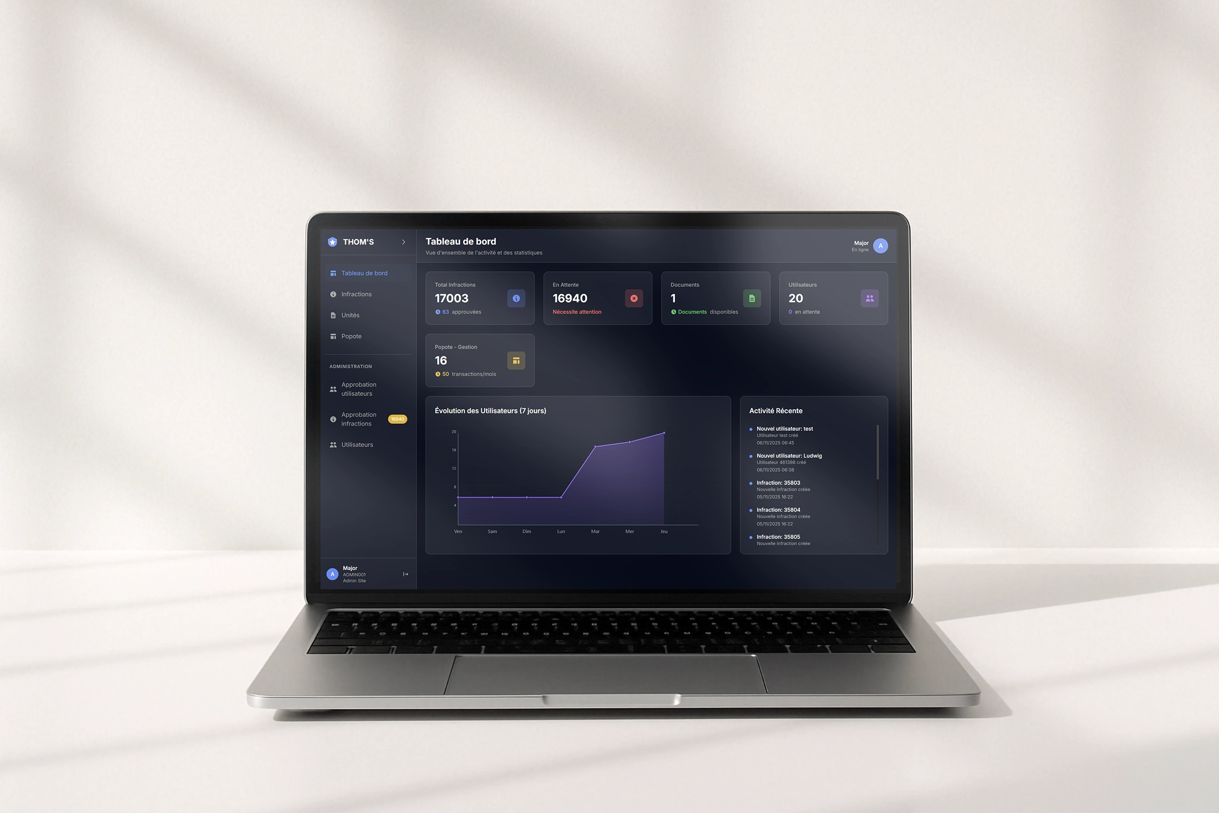 THOM'S - Gestion des Infractions Routières - Image 1